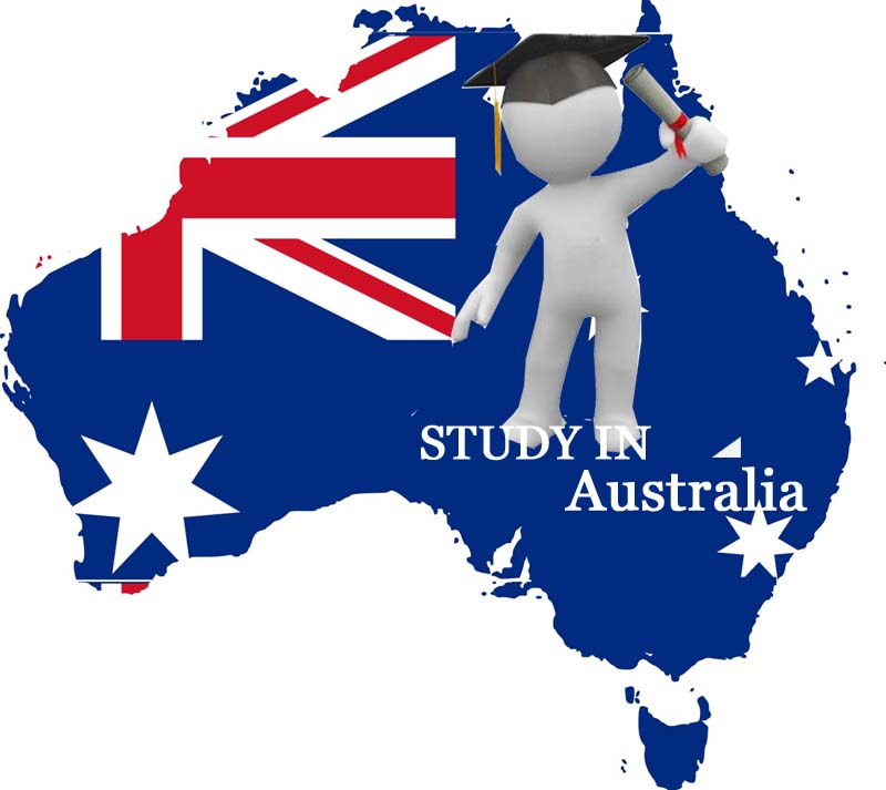 去澳大利亚留学。