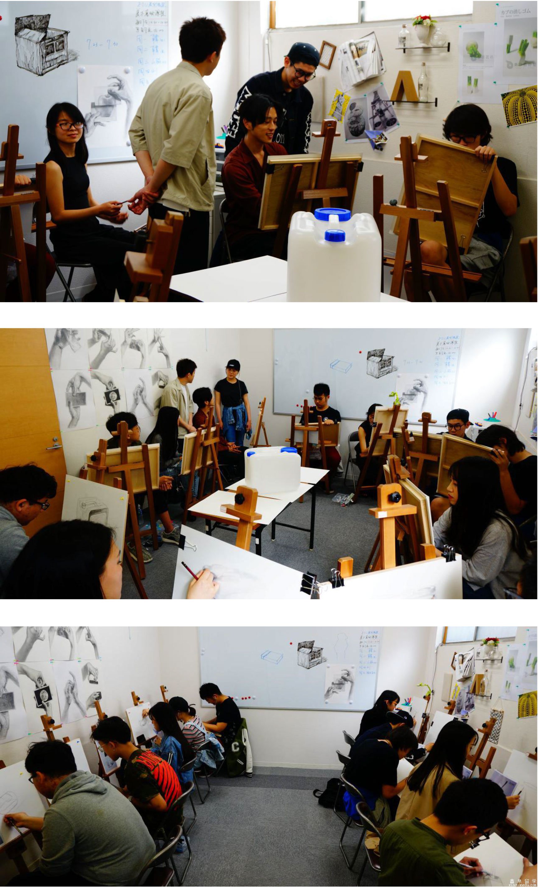 早稻田edu日本语学校美术课程介绍
