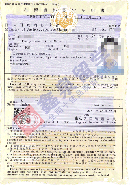 早稻田言语学院申请条件