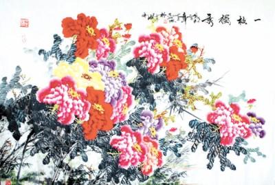 一幅前总理送给在新留学生的画
